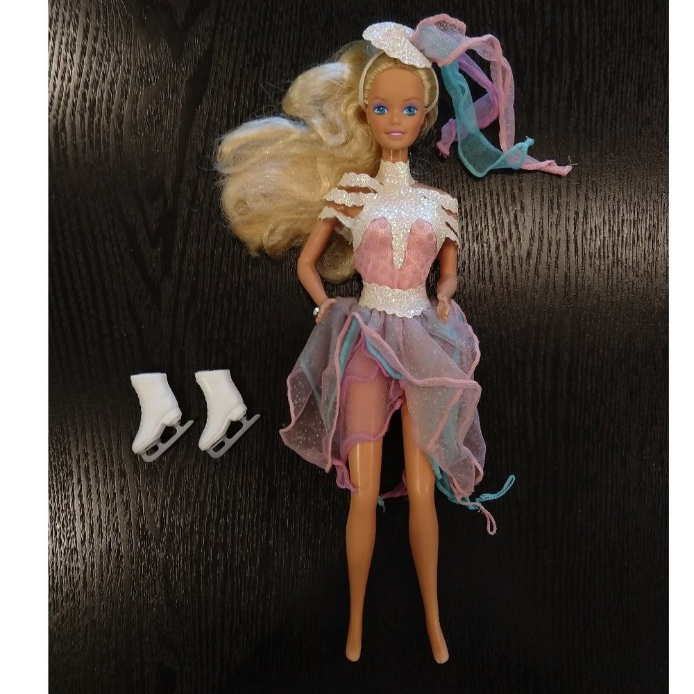 vintage 1990 Ice Capades 50th Anniversary Barbie (#7365)